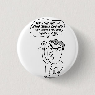Angry-Man-Magnet Button