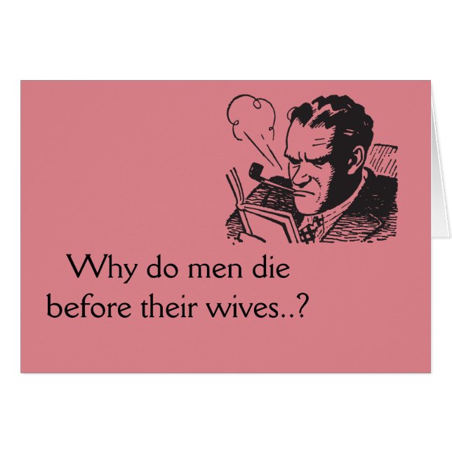 Angry Man Verheiratet Spaß (Vorderseite (Horizontal))