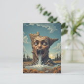 Angry Minnesota Boundary Waters Postkarte (Stehend Vorderseite)