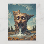 Angry Minnesota Boundary Waters Postkarte (Vorderseite)