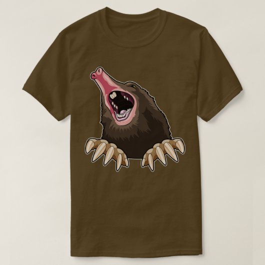 Angry Mole T-Shirt (Design vorne)
