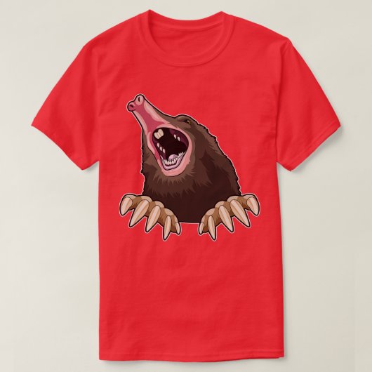 Angry Mole T-Shirt (Design vorne)