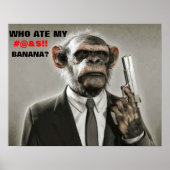 Angry Monkey Poster (Vorne)