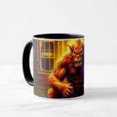 Angry Monster Tasse (Vorderseite Links)