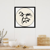 ANGRY MOON POSTER (Küche)