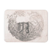 Angry Moon Premium Magnet (Horizontal)