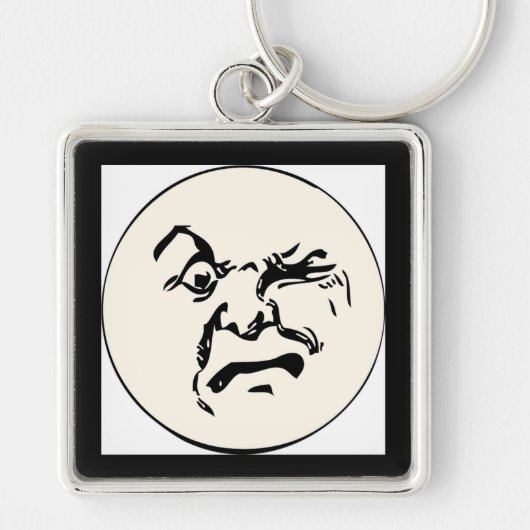 ANGRY MOON SCHLÜSSELANHÄNGER (Vorne)