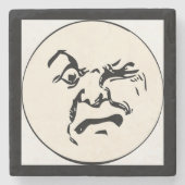 ANGRY MOON STEINUNTERSETZER (Vorderseite)