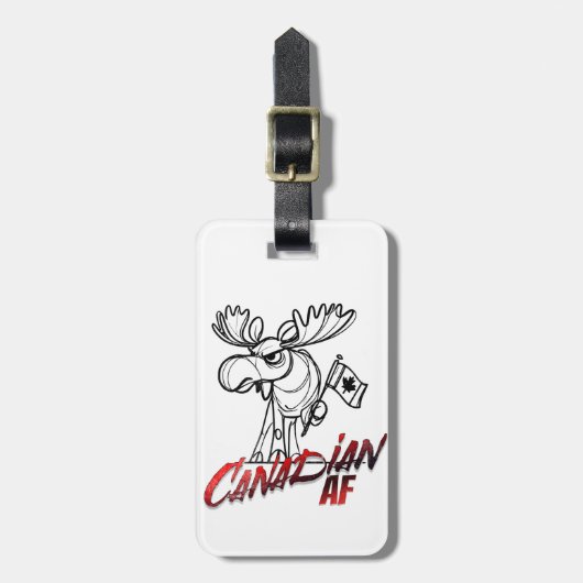 Angry Moose Canadian AF Gepäckanhänger (Vorderseite vertikal)