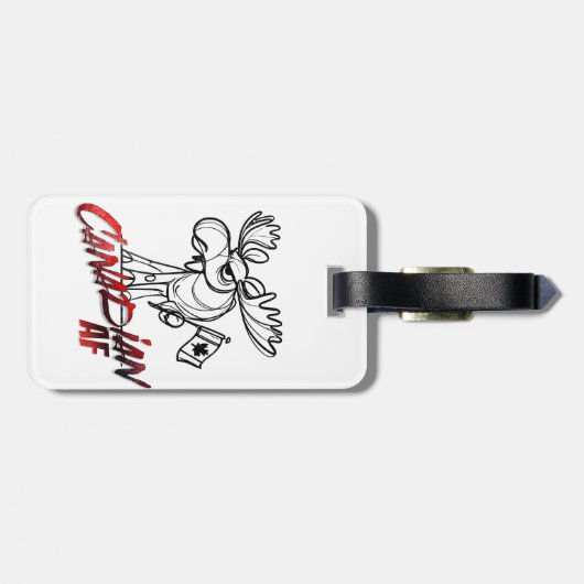 Angry Moose Canadian AF Gepäckanhänger (Rückseite horizontal)