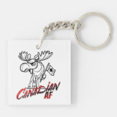 Angry Moose Canadian AF Schlüsselanhänger (Rückseite)