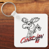 Angry Moose Canadian AF Schlüsselanhänger (Vorderseite)