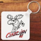 Angry Moose Canadian AF Schlüsselanhänger (Rückseite)