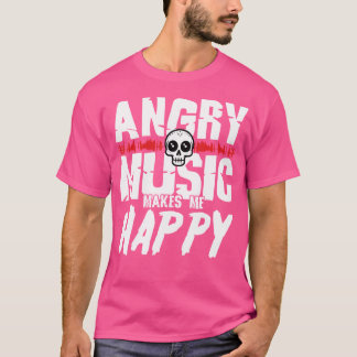 Angry Music Heavy Metal Death Metalhead Metal T-Shirt
