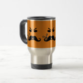 Angry Mustache benutzerdefinierte Tasse (Vorderseite Links)