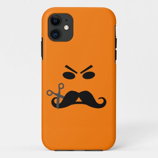 Angry Mustache iPhone 5 Ehegatte Case-Mate iPhone Hülle (Rückseite)