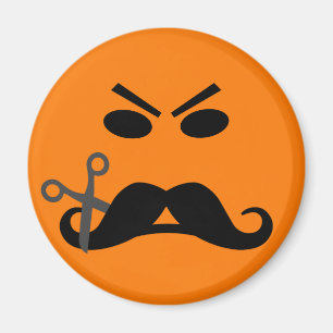 Angry Mustache Magnet