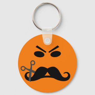 Angry Mustache Schlüsselkette Schlüsselanhänger