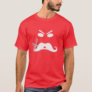 Angry Mustache Shirt - wählen Sie Stil