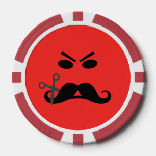 Angry Mustache Zollchips Pokerchips