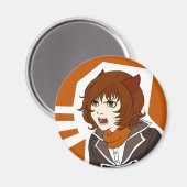 Angry Naitlya Magnet (Vorderseite/Rückseite)