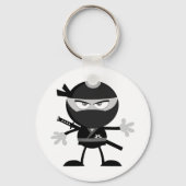 Angry Ninja Warrior Schlüsselanhänger (Vorderseite)