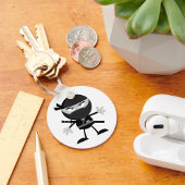 Angry Ninja Warrior Schlüsselanhänger