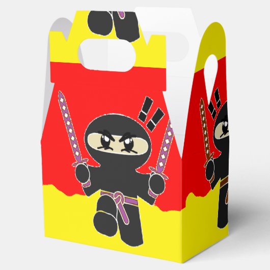 Angry Ninjas Geschenkschachtel (Geöffnet)