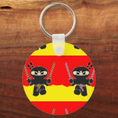 Angry Ninjas Schlüsselanhänger (Vorderseite)