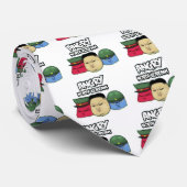 Angry Nordkoreaner Krawatte (Gerollt)