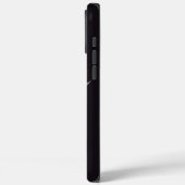 Angry Otrich Black Case-Mate iPhone Hülle (Rückseite / Links)