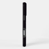 Angry Otrich Black iPhone Hülle (Rechte Seite)