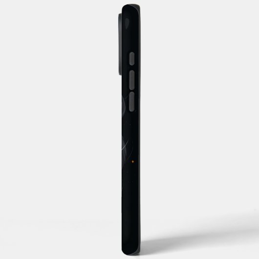 Angry Panda Black Case-Mate iPhone Hülle (Rückseite / Links)