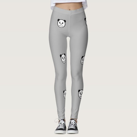 Angry Panda Leggings (Vorderseite)