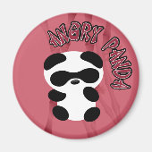 Angry Panda Magnet (Vorne)