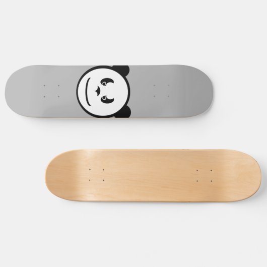 Angry Panda Skateboard (Horizontal)