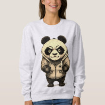 Angry Panda Süße Tier Design
