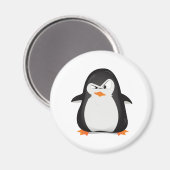 Angry Penguin Magnet (Vorderseite/Rückseite)