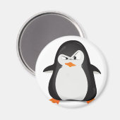 Angry Penguin Magnet (Vorderseite/Rückseite)