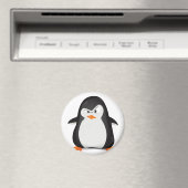 Angry Penguin Magnet (In Situ (Geschirrspüler))