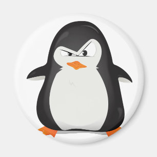 Angry Penguin Magnet