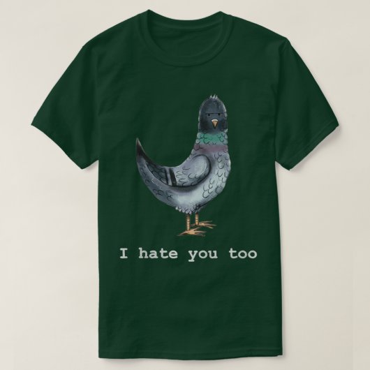 Angry Pigeon 2 T-Shirt (Design vorne)
