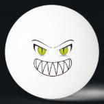 Angry Ping Pong Ball Tischtennisball<br><div class="desc">Ein Tischtennisball mit wütendem Gesicht oder einfach und wütend. Ideal für den aggressiven Tischtennisspieler.</div>