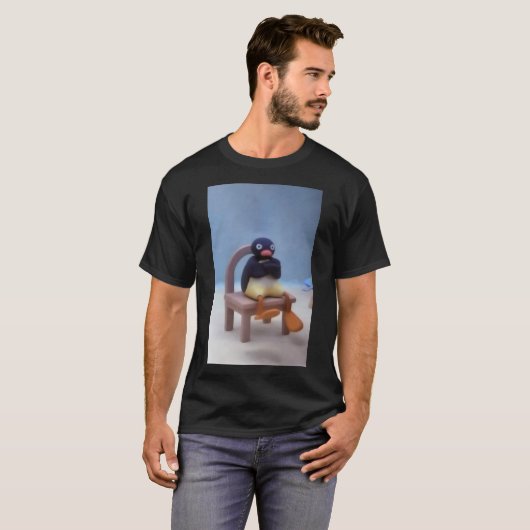 Angry Pingu Classic T-Shirt (Vorne ganz)