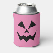 Angry Pink Jack O'Lantern Can Cooler Dosenkühler (Kanne Rückseite)