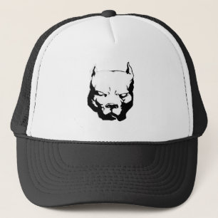 Angry Pitbull Dog Truckerkappe