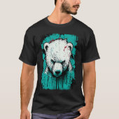 Angry Polar Bear T-Shirt (Vorderseite)