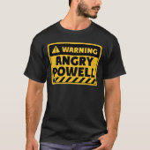 Angry Powell T-Shirt (Vorderseite)