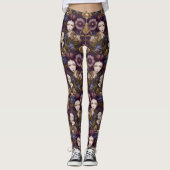 Angry Princess im Blumengarten Leggings - Niedlich (Vorderseite)