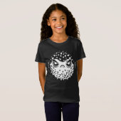 Angry Puffer Fish Funny Introvert T-Shirt (Vorne ganz)